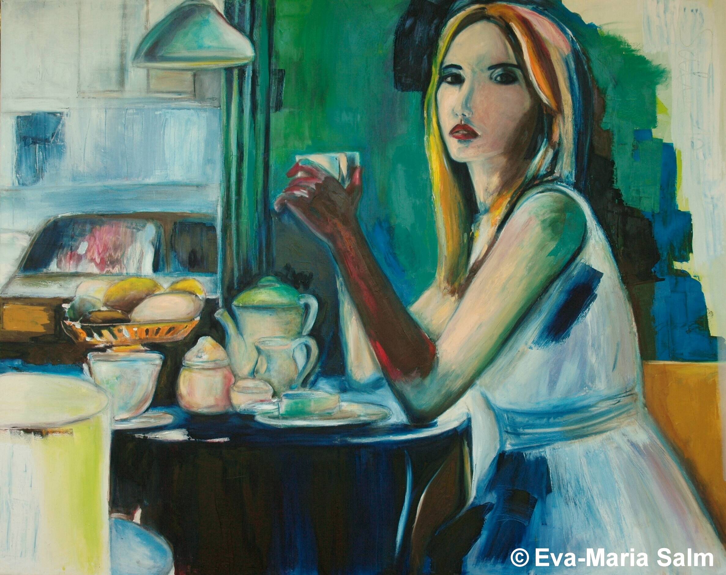 Eva-Maria Salm | Alberto | 2009 | Öl auf Leinwand | 120 x 80 cm